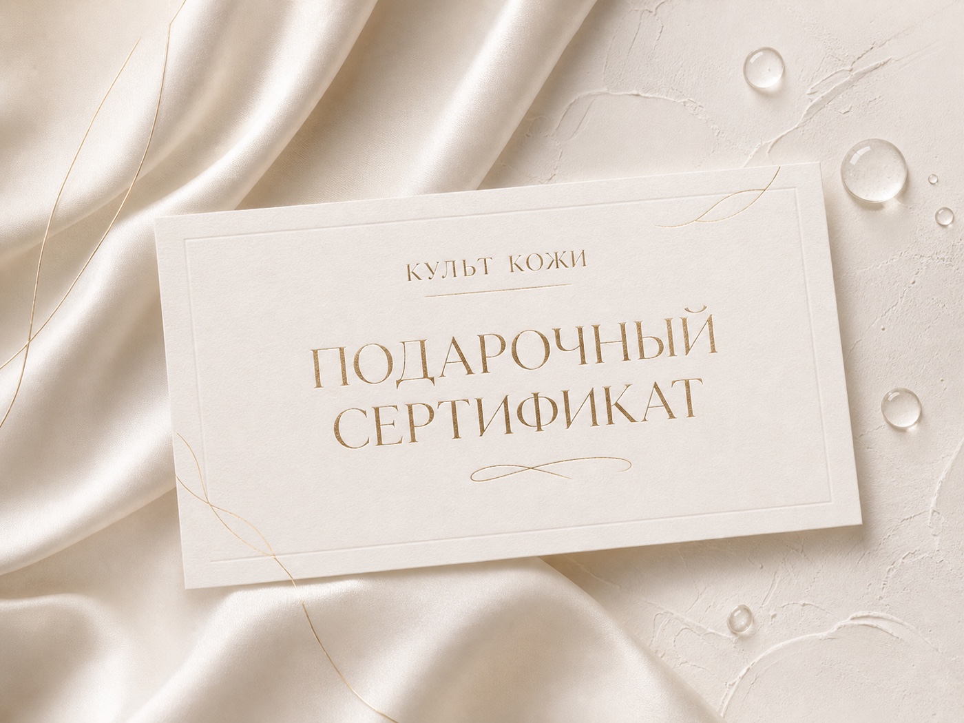 Подарочный сертификат Культ Кожи
